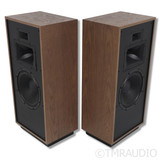 Klipsch Forte IV Floorstanding Speakers; Distressed Oak Pair