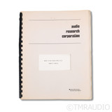 Audio Research M100 Mono Tube Power Amplifier; Vintage Pair