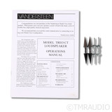 Vandersteen Treo CT Floorstanding Speakers; Cherry Pair