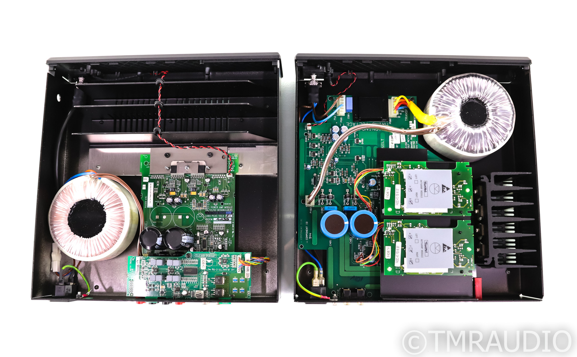 Linn Tukan Aktiv BiAmp Bookshelf Speaker System; Linn LK100 and Linn