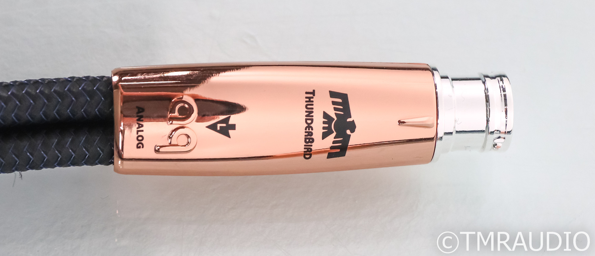 AudioQuest ThunderBird XLR Cables; 1m Pair Balanced Interconnects (Open