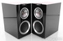 KEF R300 Bookshelf Speakers; Reference 300; Black Pair