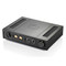 HiFi Rose RA280 Reference Integrated Amplifier, black, top angle view