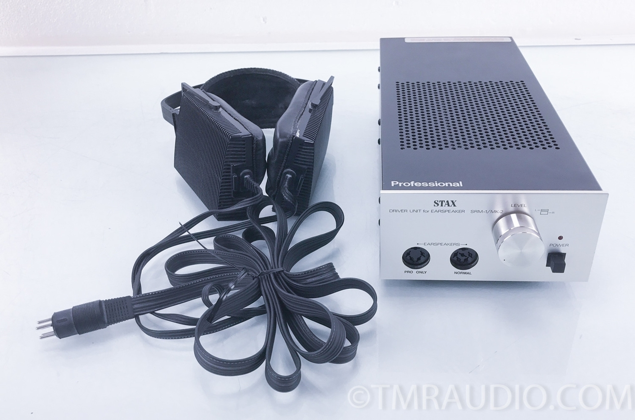 ヘッドホン STAX  SRM-1/MK-2 Professional Stax Professional Headphones with SRM-1/MK-2 Amplifier