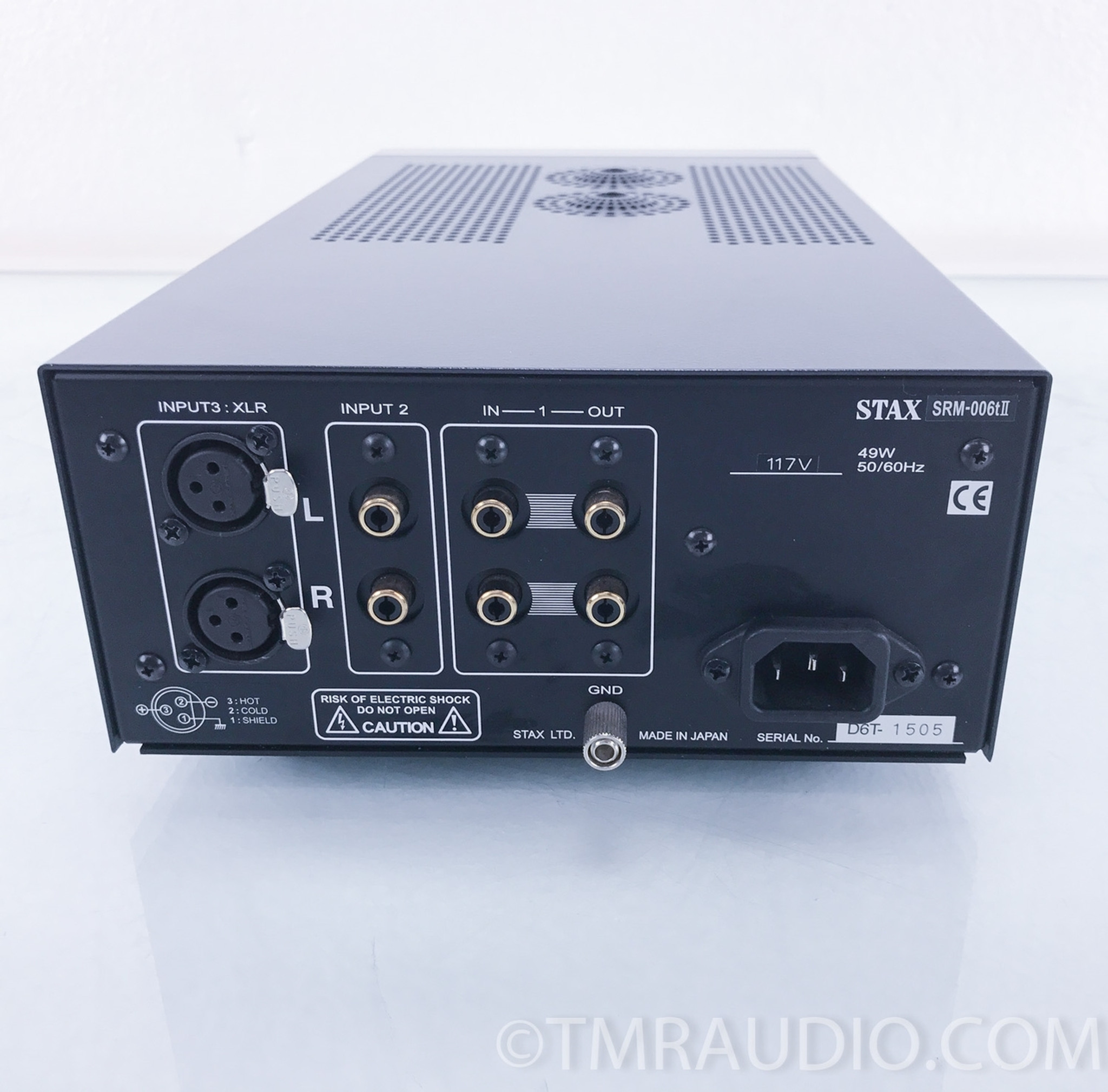 Stax SRS-4040 Signature Headphone System; SRM-006tII & SR-404