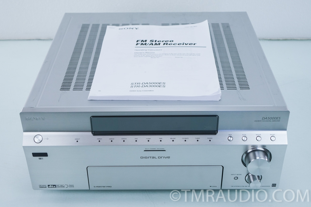 Sony STR-DA5000ES Home Theater Receiver - The Music Room