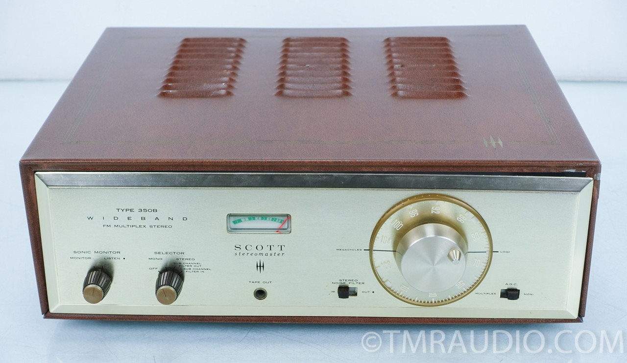 Scott 350b Vintage FM Tuner The Music Room