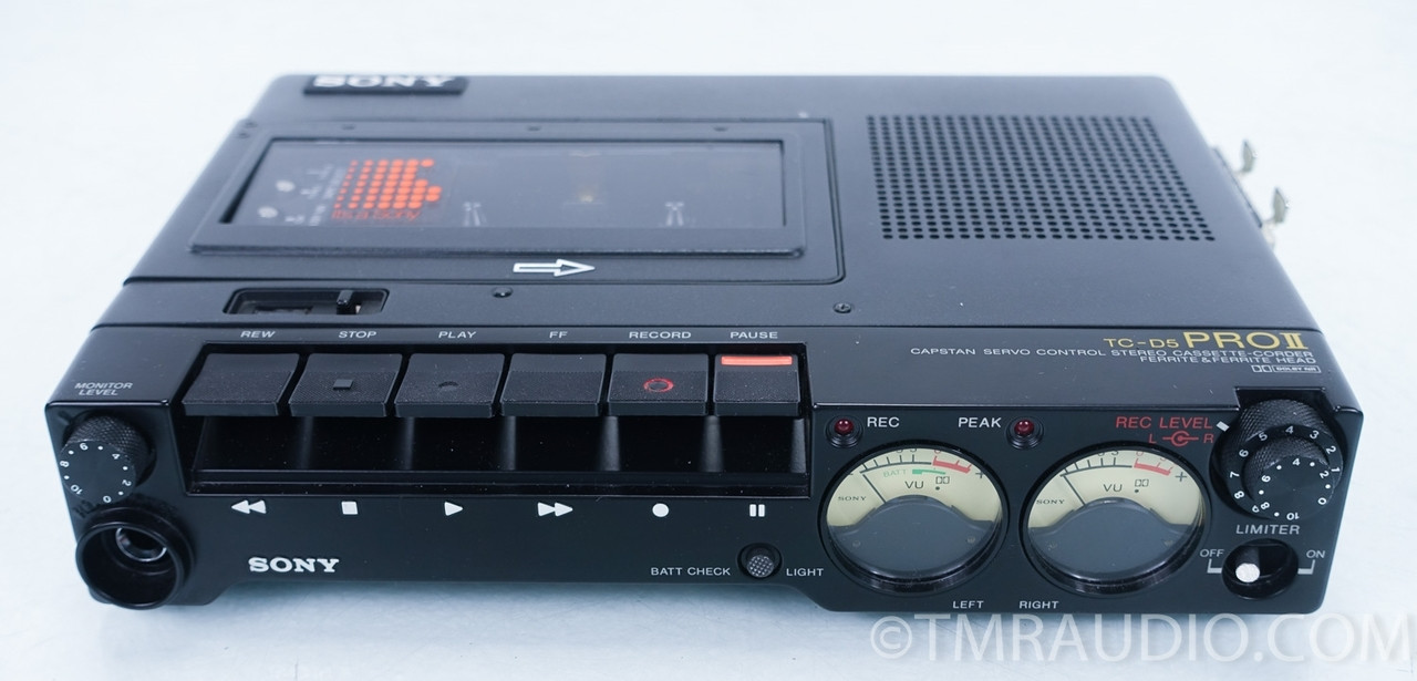 Sony TCD5PRO II Portable Cassette Recorder The Music Room