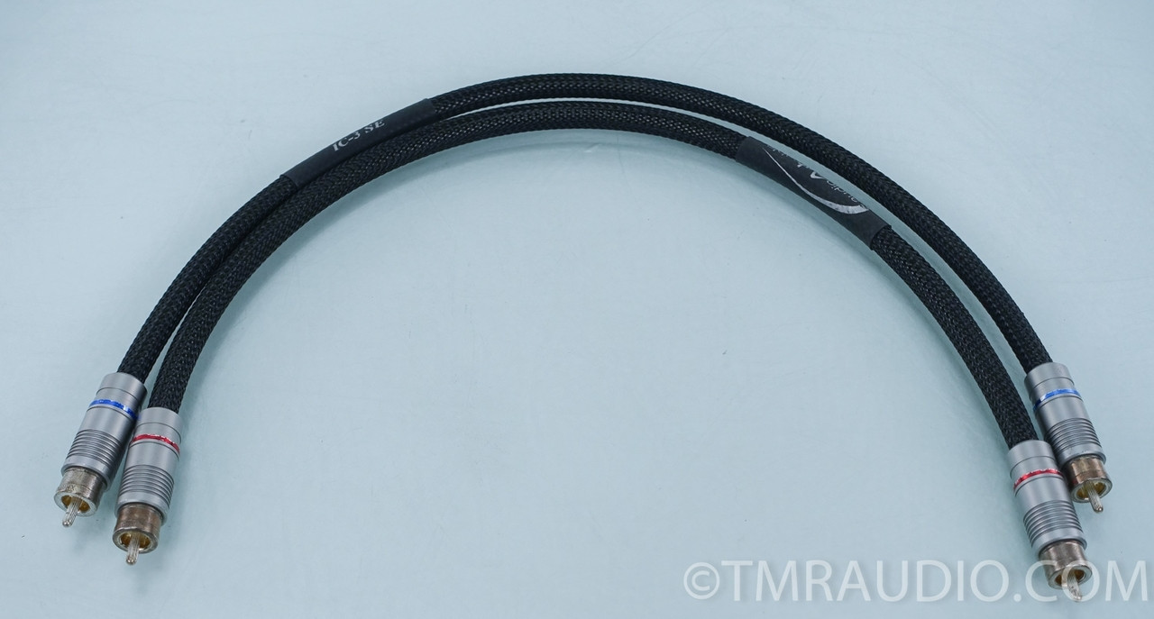 Audio Art IC3 SE RCA Cables; .5M Pair Interconnects The Music Room