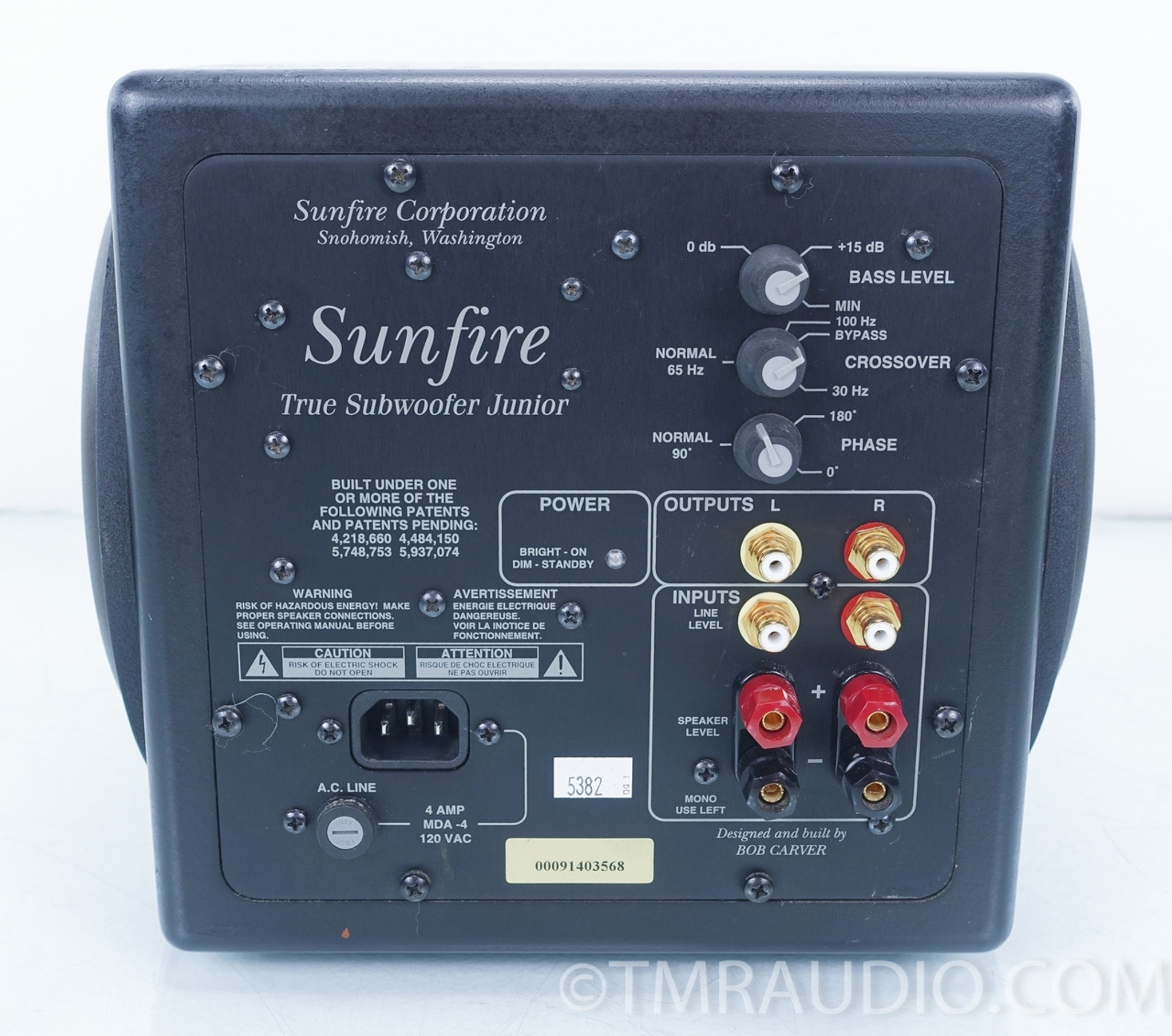 sunfire true subwoofer super junior