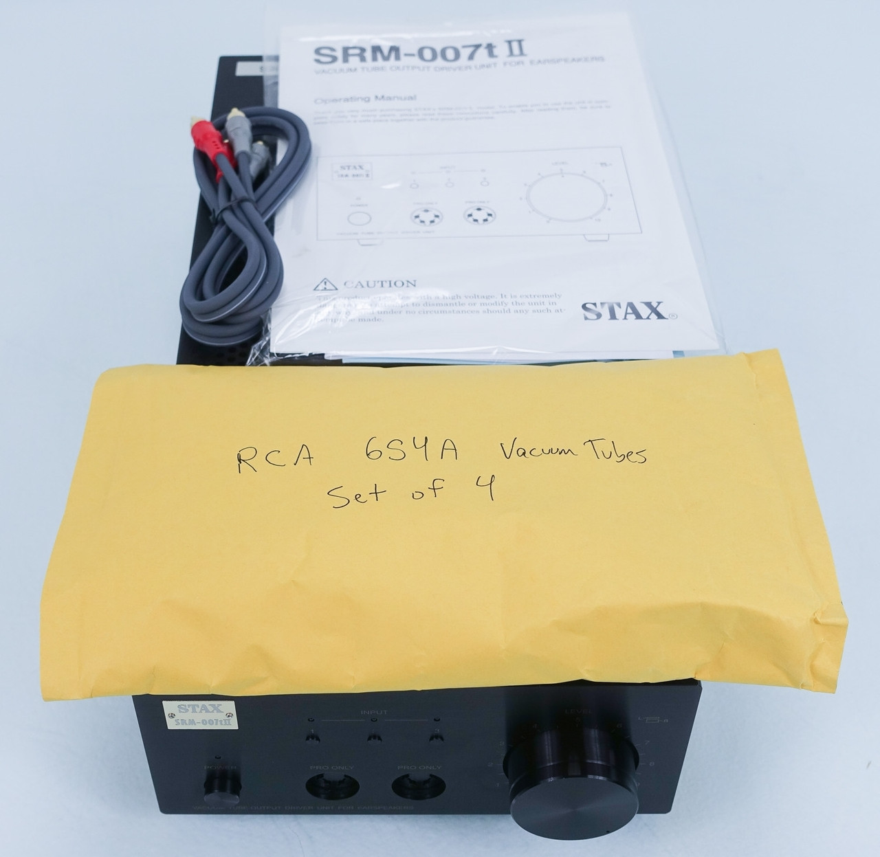 Stax SRM-007t II Tube Headphone Amplifier in Factory Box