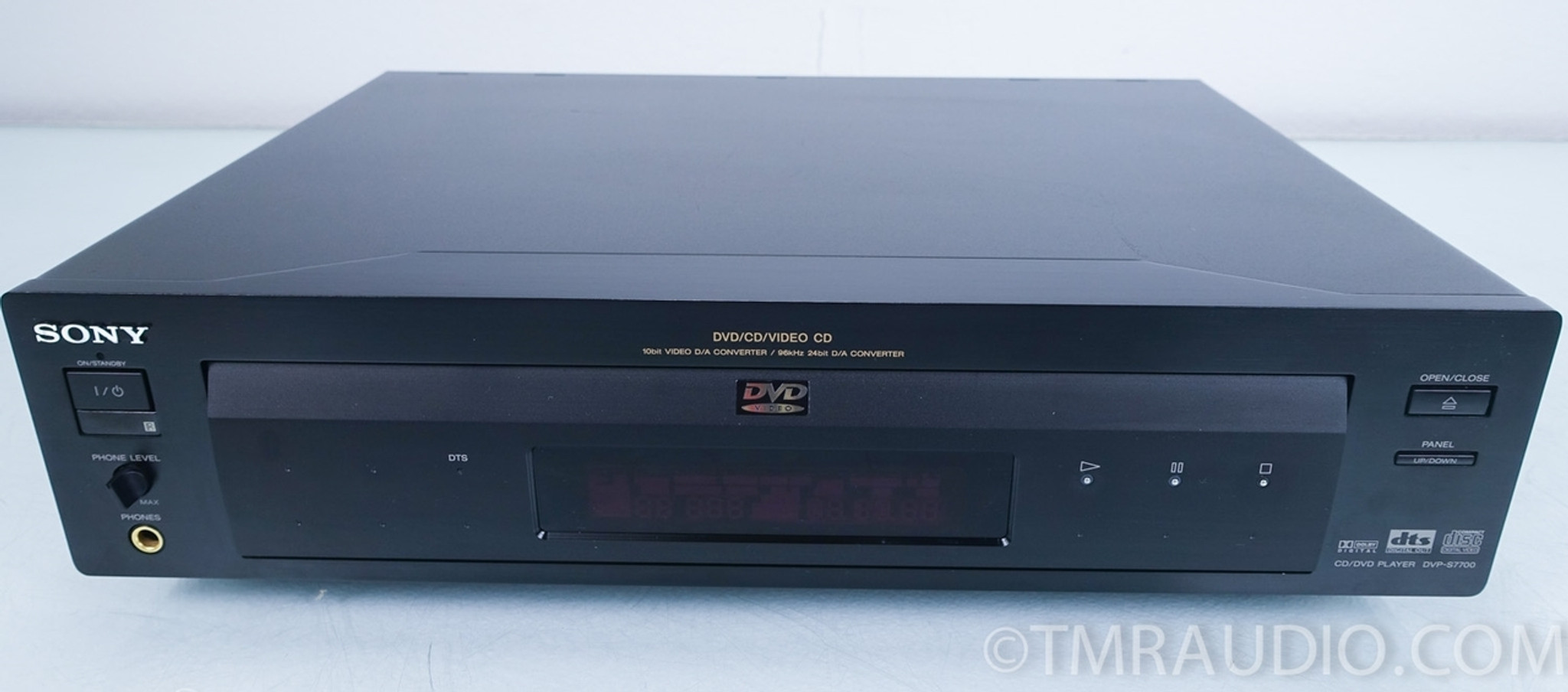 SONY CD/DVDプレーヤー DVP-S7700 Sony DVP-S7700 DVD Player - Plays DVD, Will NOT PLAY CD READ