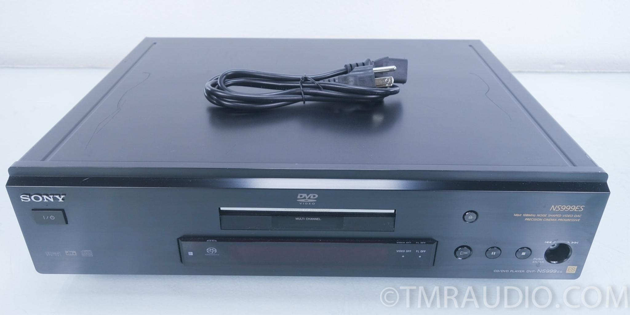 ソニーCD/DVDプレーヤーDVP-NS９９９ES SONY DVP-NS999ES SACD/DVD/CD PLAYER RARE 14bit Confirmed