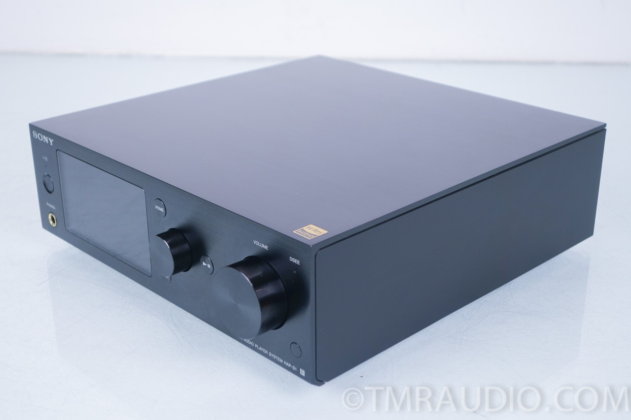 Sony HAP-S1 HDD Audio Player / Amplifier; Black in Factory Box 