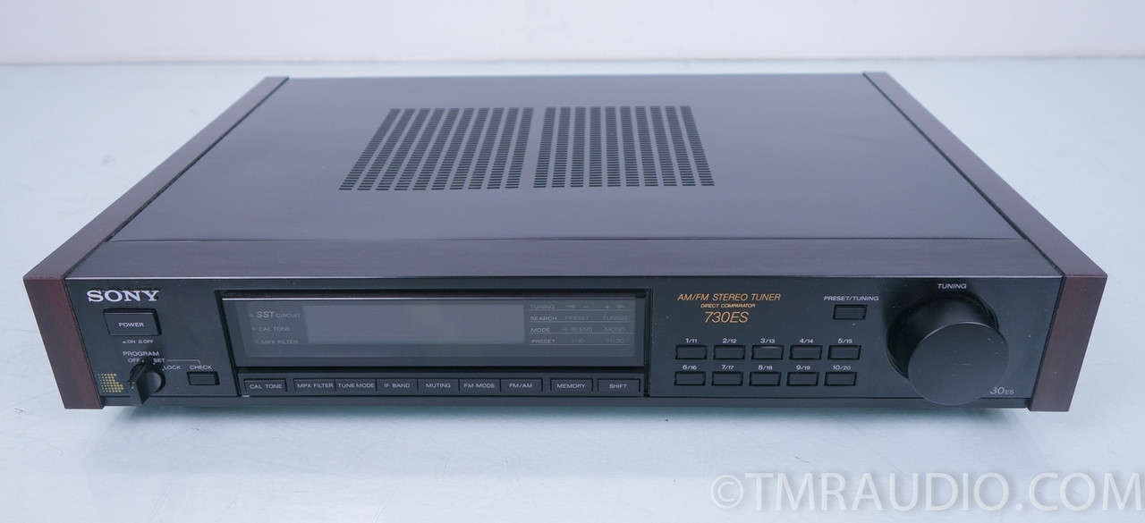 Tuner Sony ST-S707ES AM/FM - Vintage Japonais - Or - 100% Fonctionnel