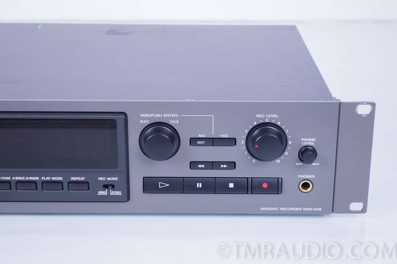 Sony MDSE58 MiniDisc Recorder; MD; Mini Disc The Music Room