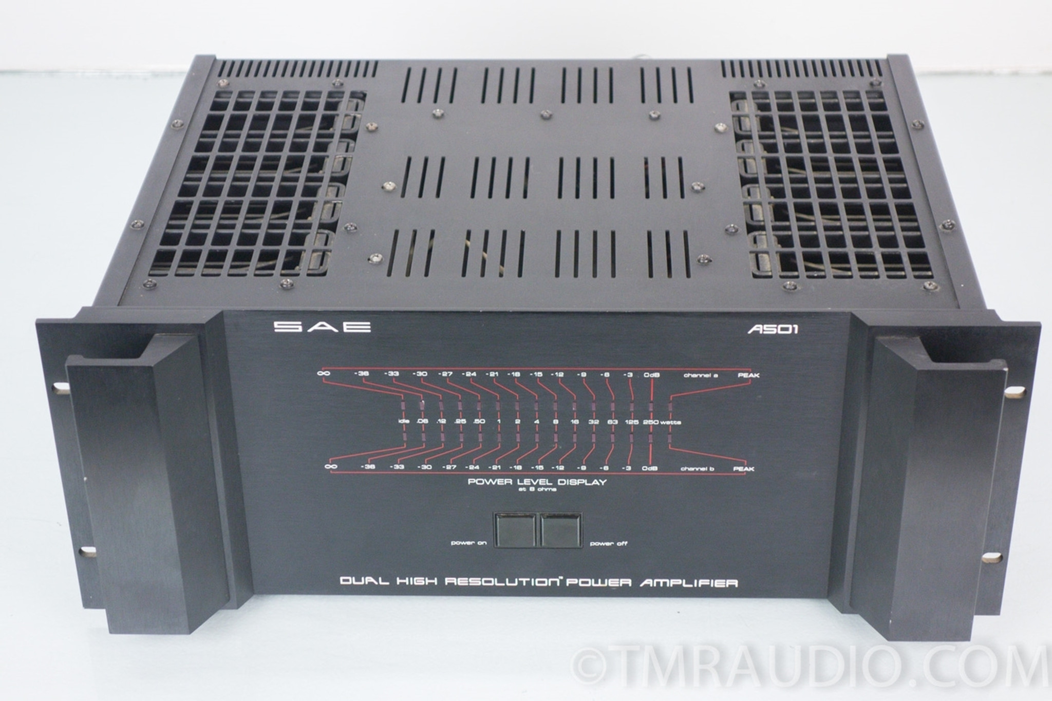 SAE A501 Dual High Resolution Power Amplifier; Vintage Amp