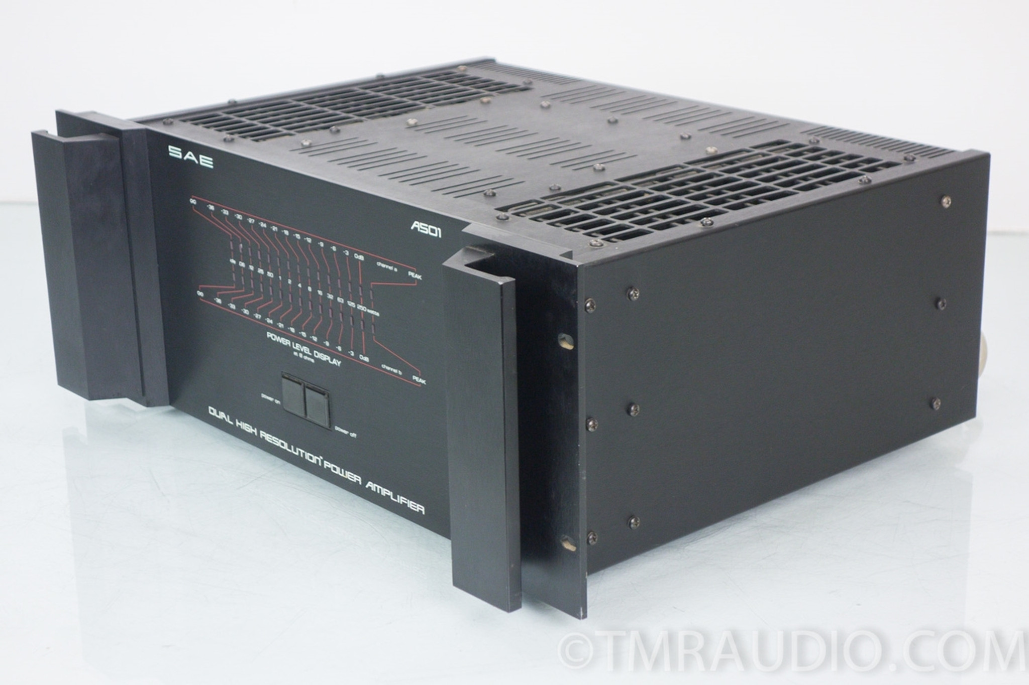 SAE A501 Dual High Resolution Power Amplifier; Vintage Amp