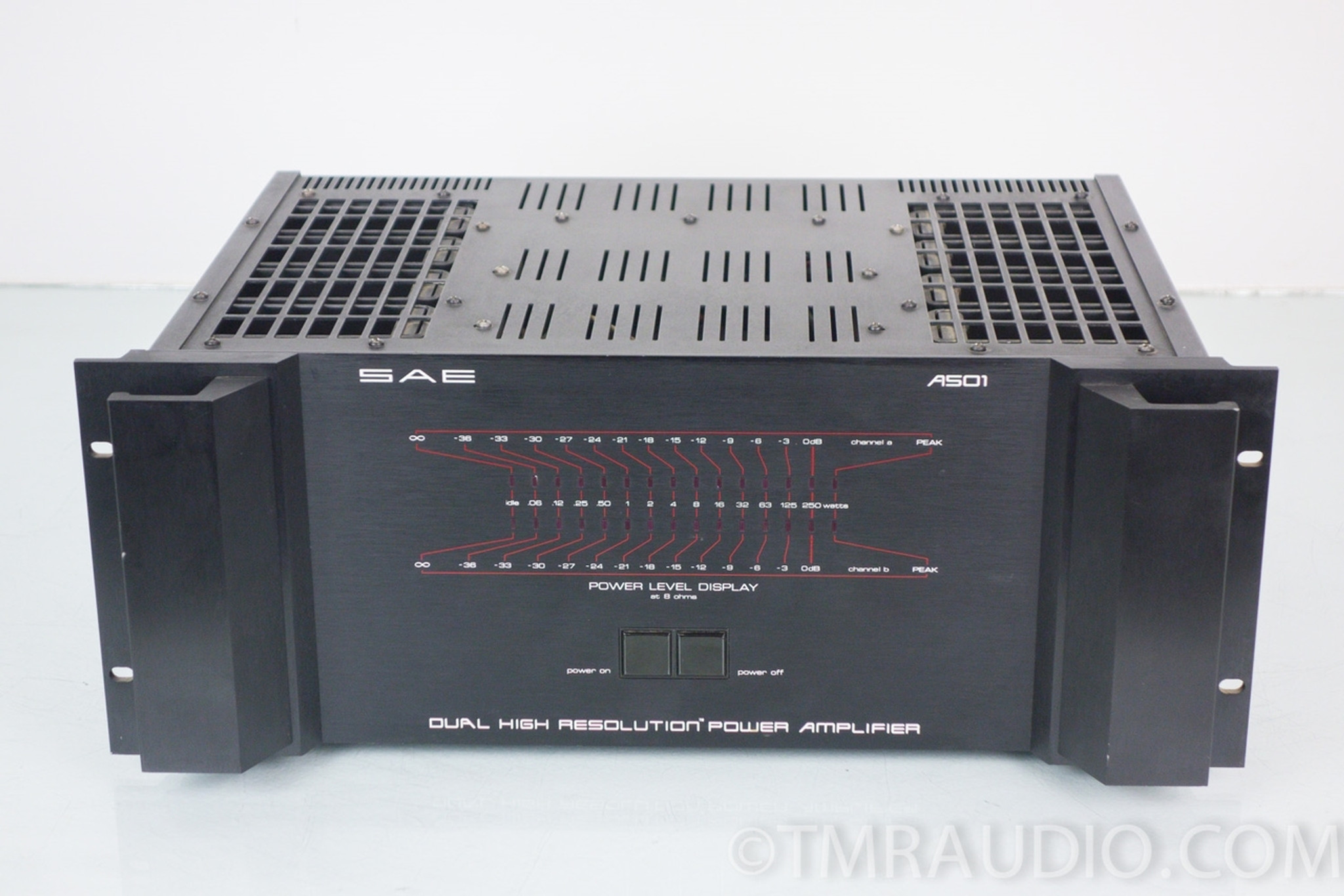 SAE A501 Dual High Resolution Power Amplifier; Vintage Amp