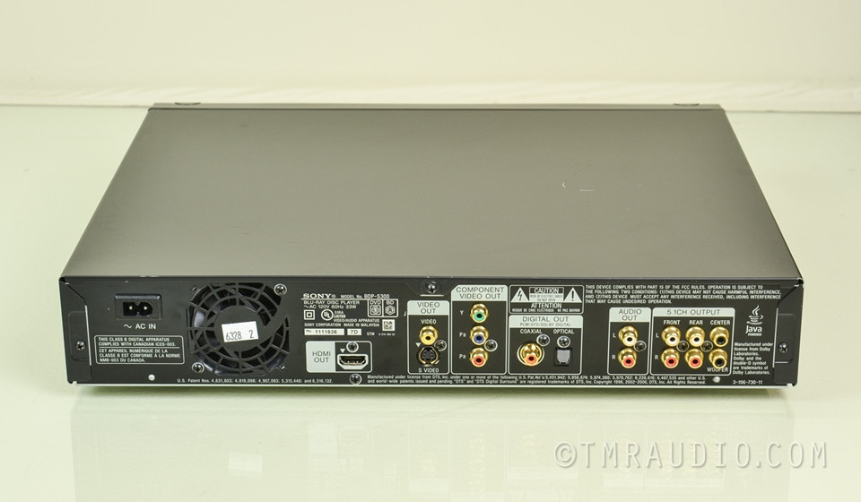 Sony BDP-S300 Blu Ray DVD Player - The Music Room