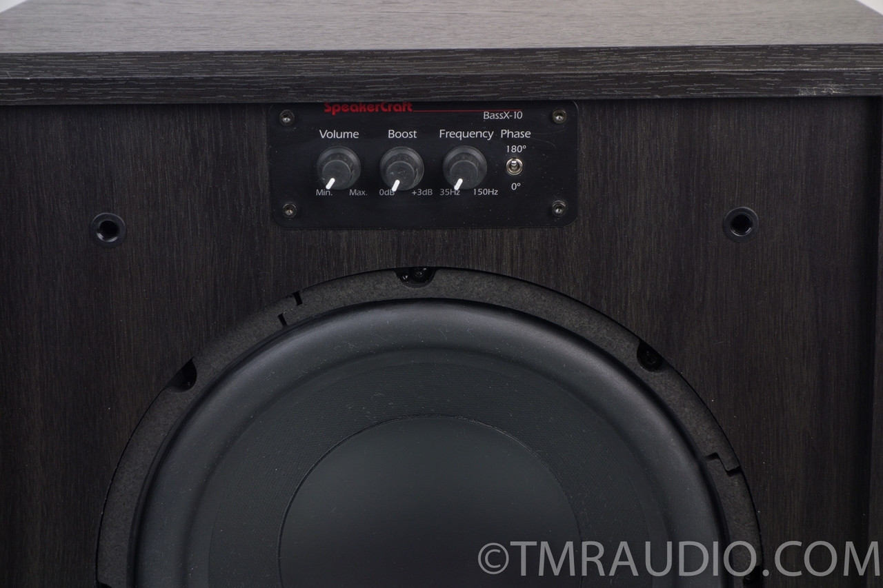 Speakercraft BassX-10 Powered Front 
