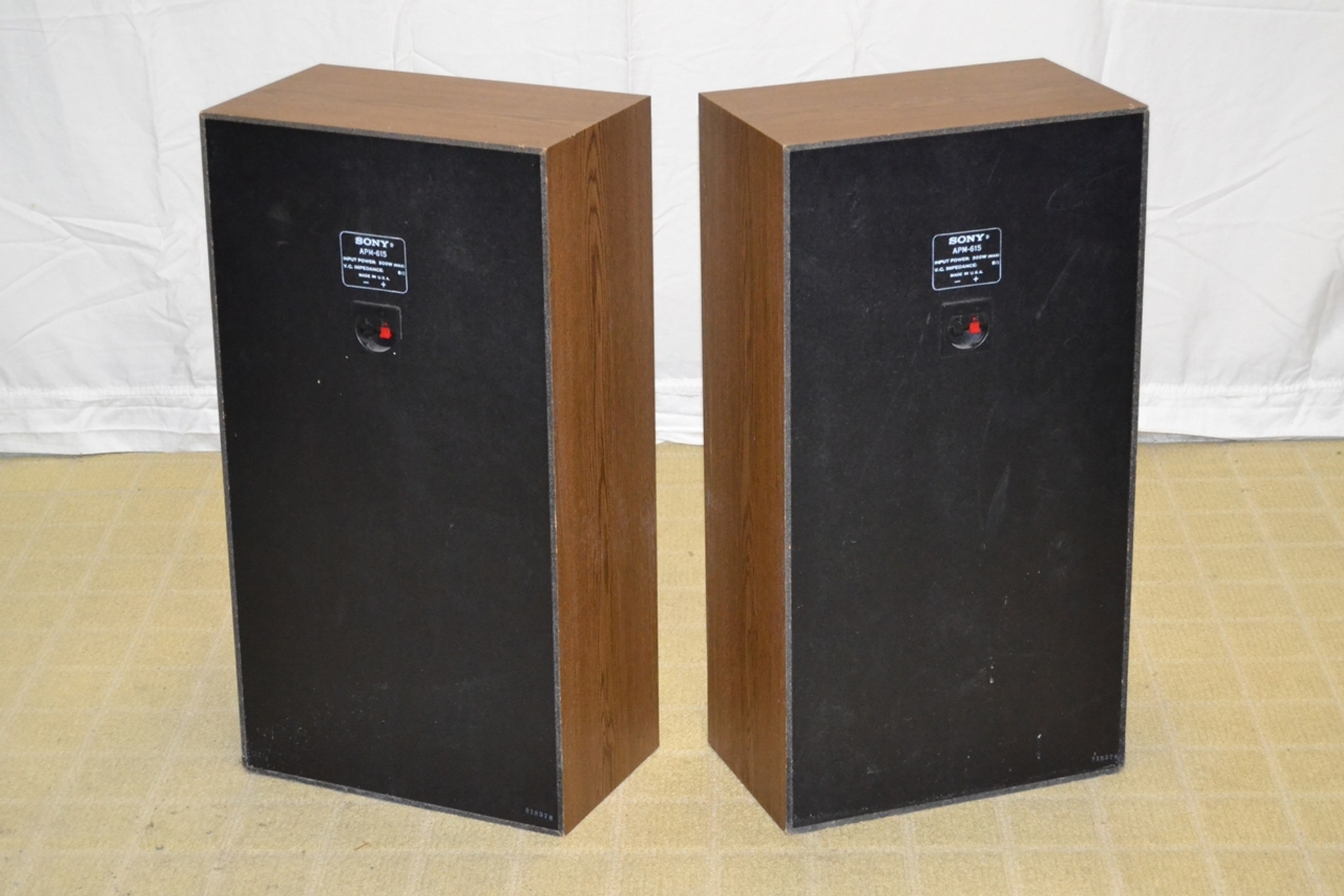 Sony APM 615 Vintage Stereo Speakers