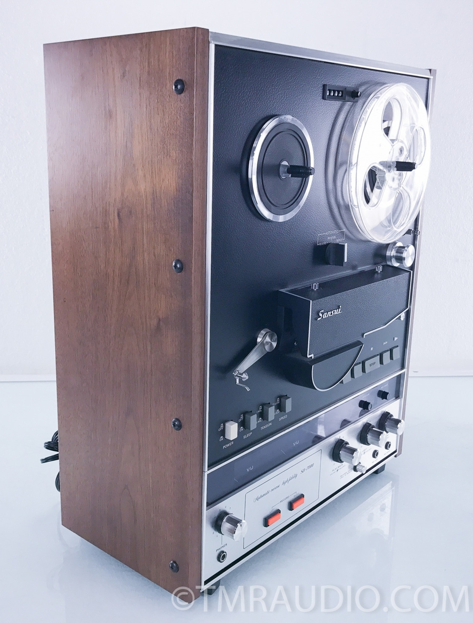 Sansui SD-7000 Vintage Reel to Reel Tape Recorder / Player - The Music Room