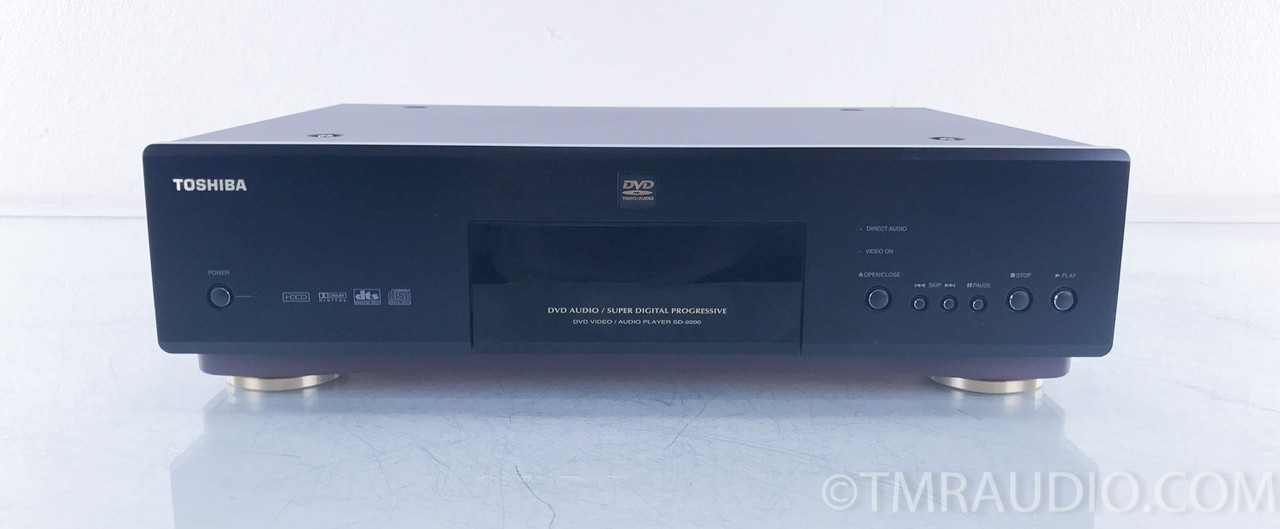 Toshiba SD-9200N CD / DVD / HDCD / DVD-A Player; Remote - The