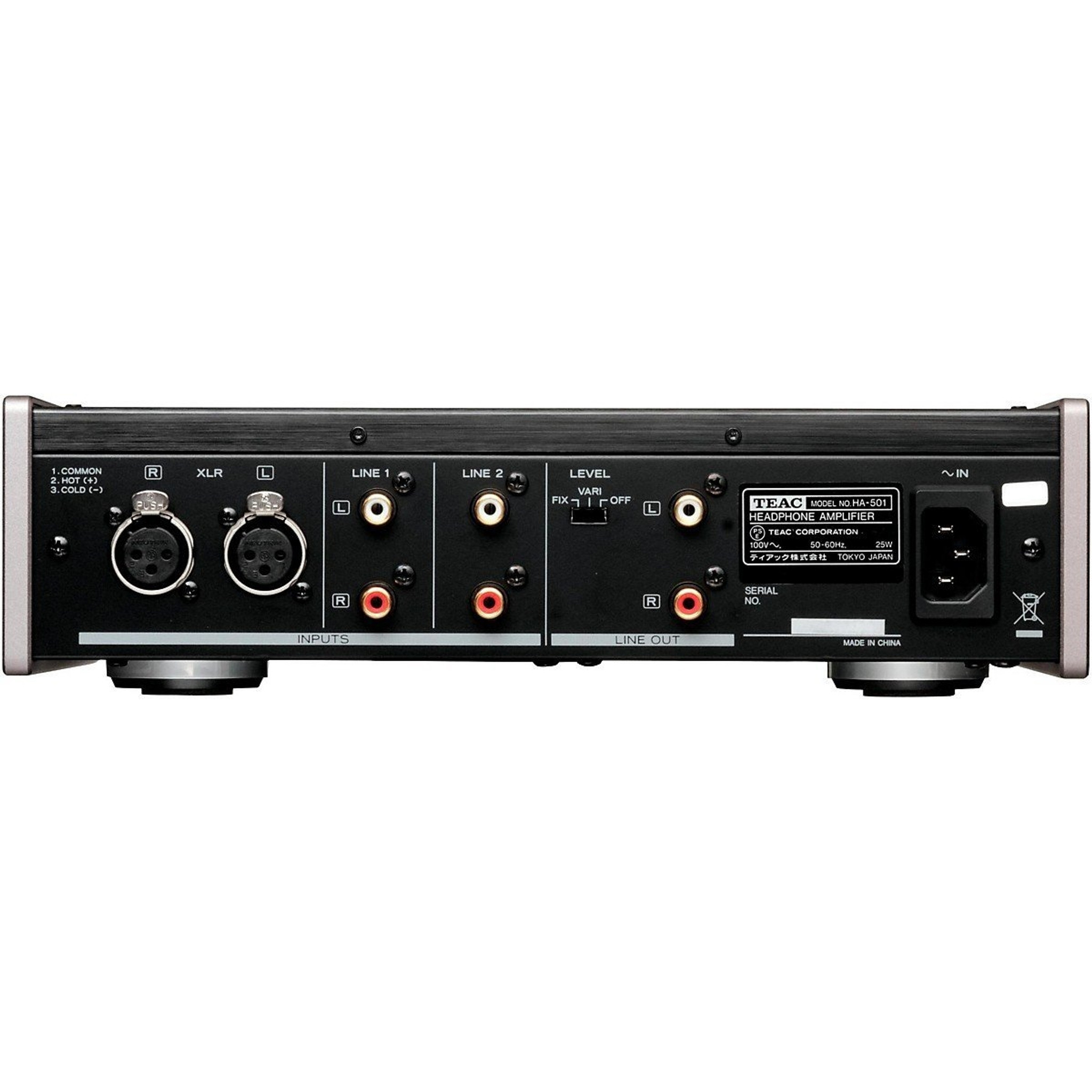 Teac HA-501 Headphone Amplifier; Black (New)