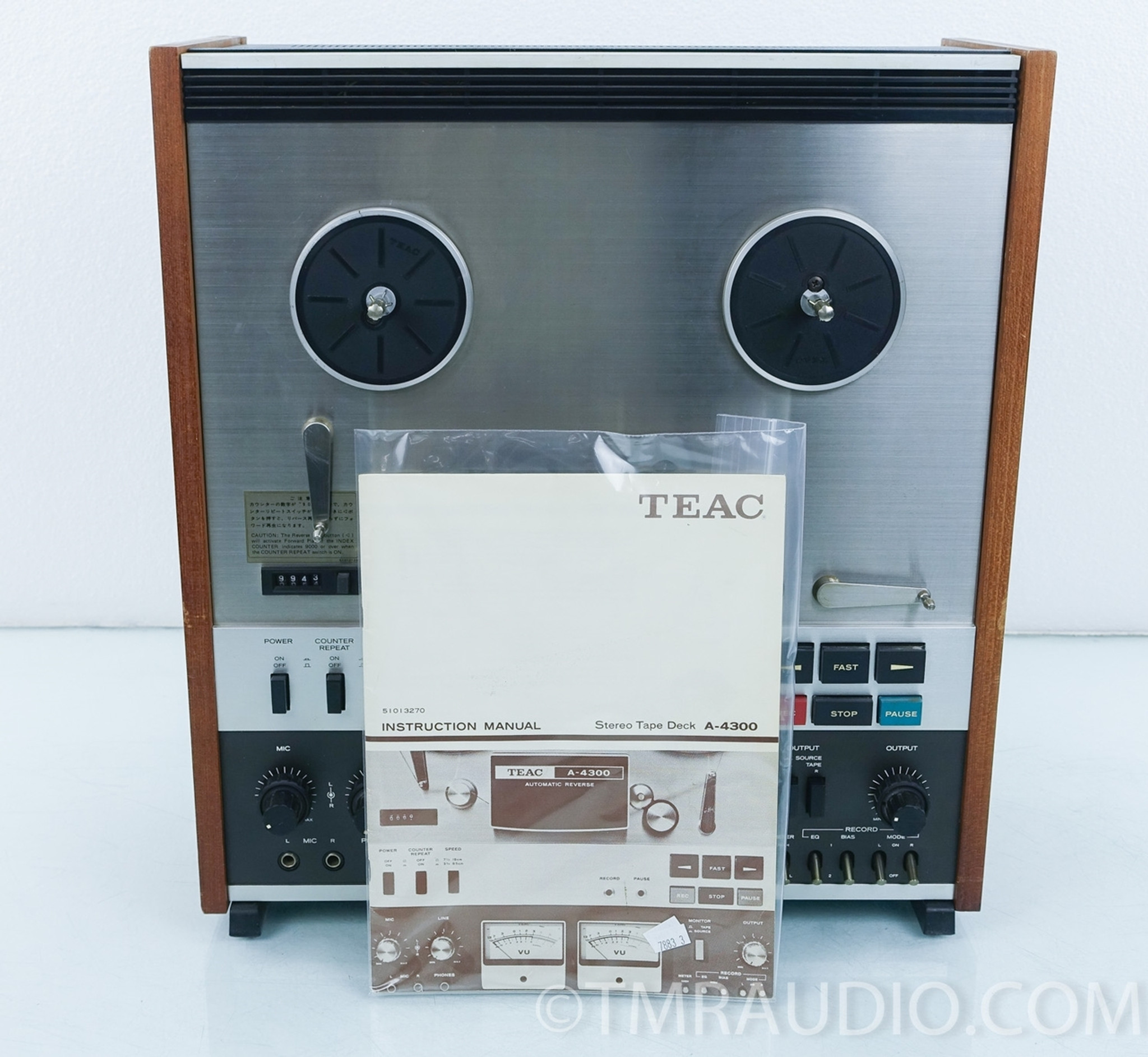 Teac A-4300SX Vintage Reel to Reel Tape Recorder - The Music Room