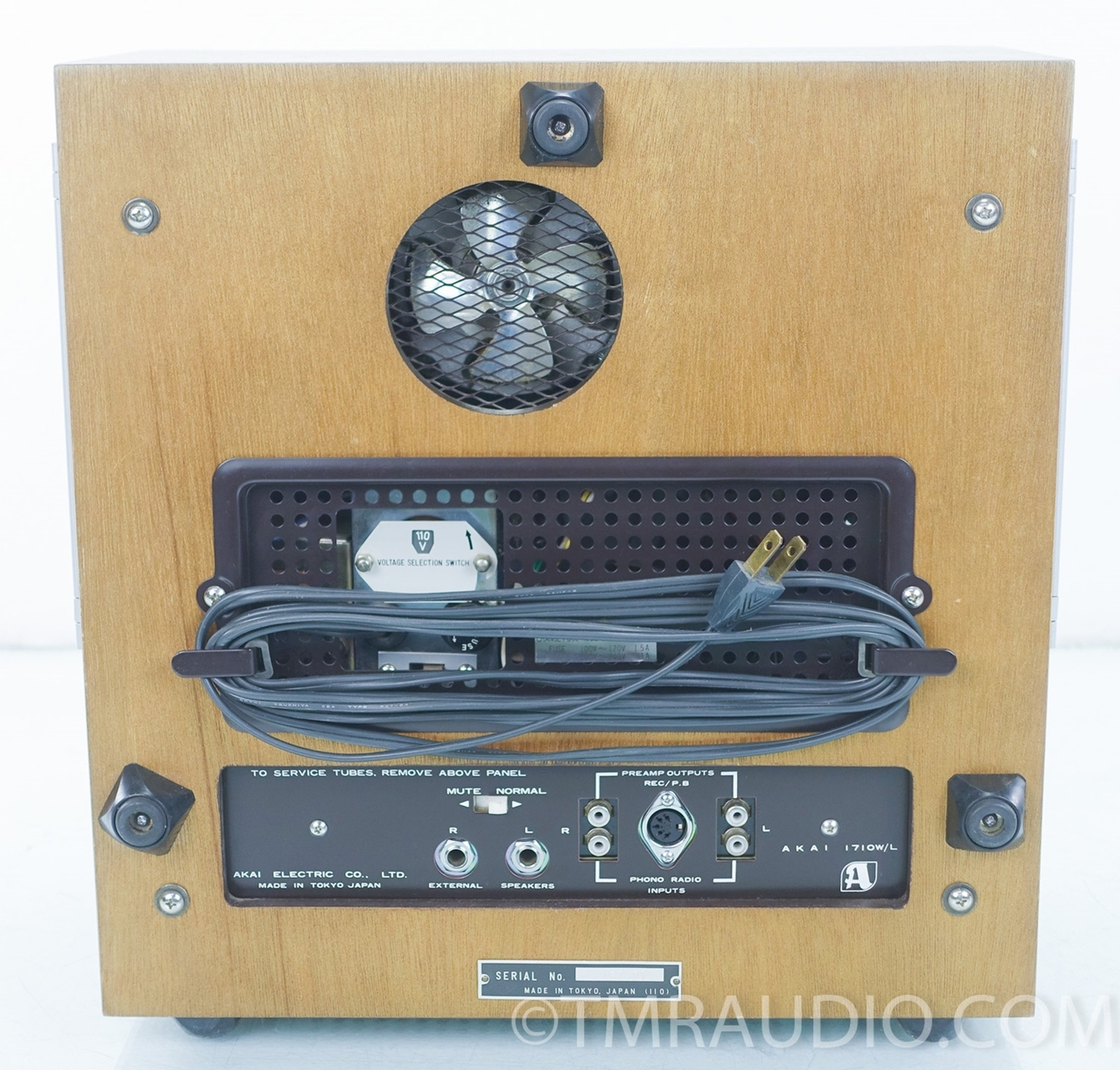 Sold at Auction: Akai 1710W Reel-to-Reel Tape Recorder/Player