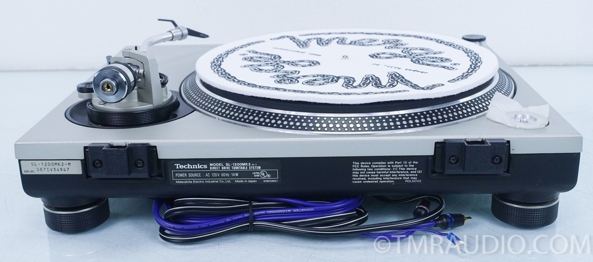 Technics SL-1200mk2 Turntable in Factory Box (Near Mint!) - The