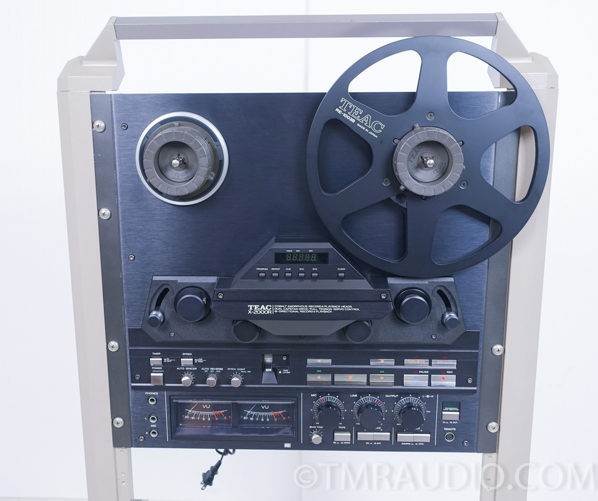 Teac X-2000R Reel to Reel Tape Recorder in Factory Box; Floor Stand;  TZ-650; Serviced - The Music Room