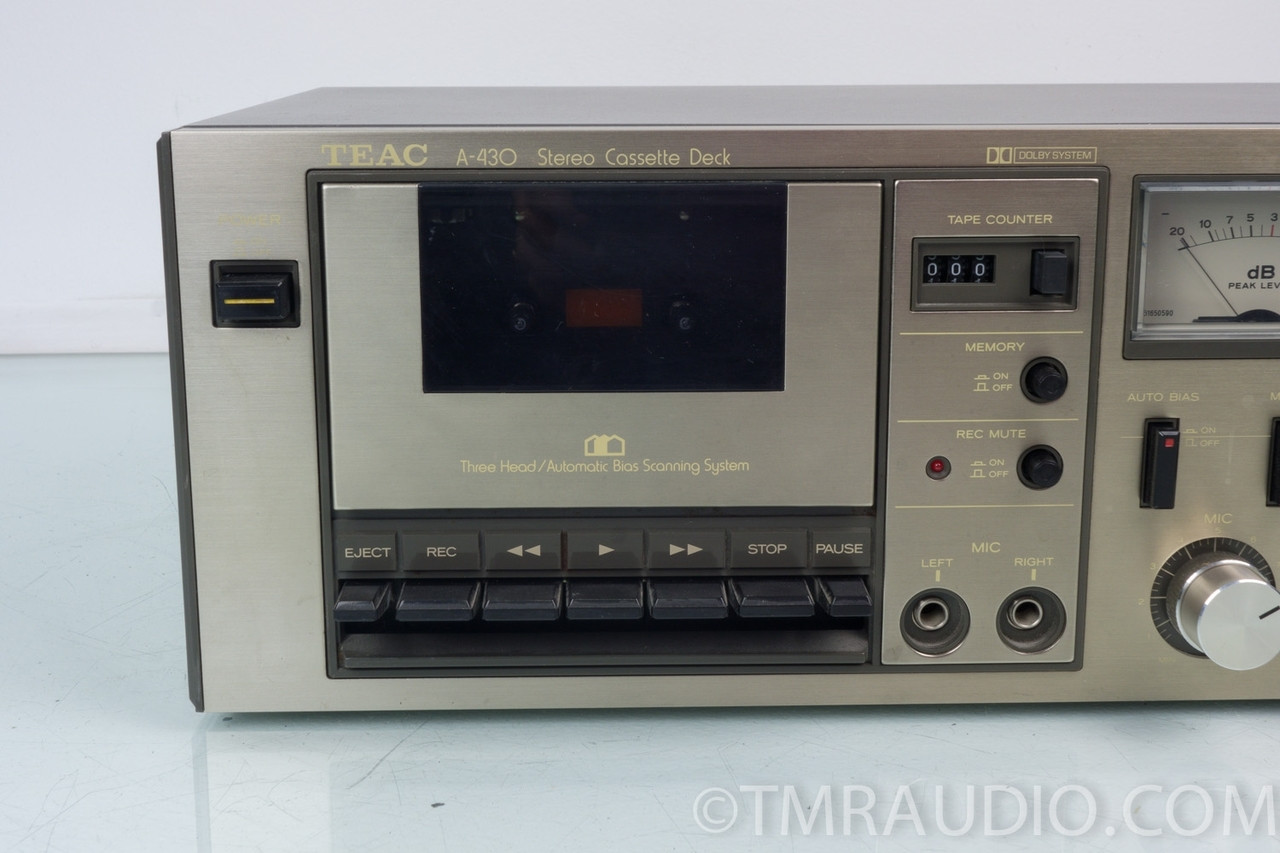 Teac A-430 Vintage Stereo Cassette Deck