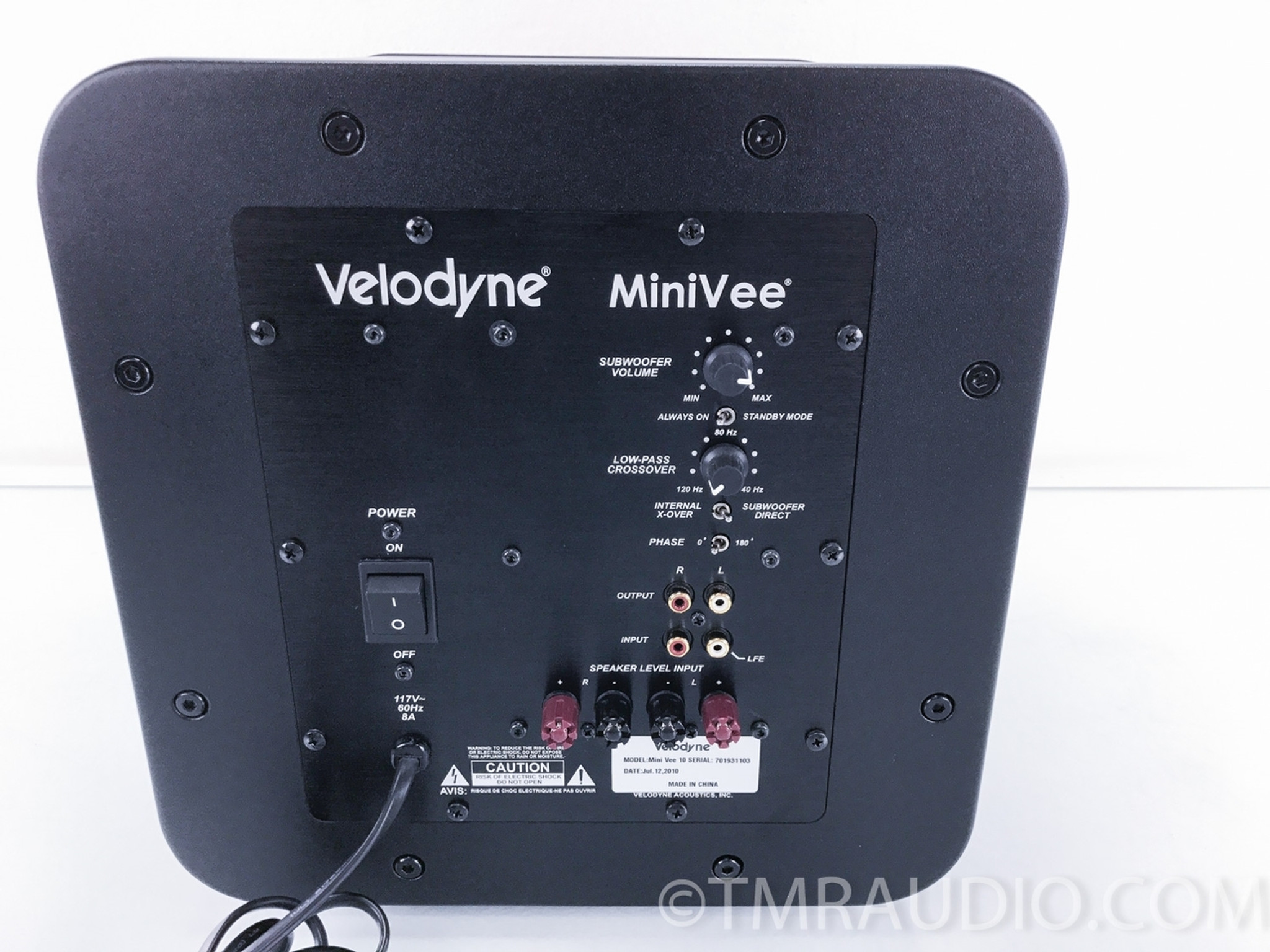 velodyne acoustics velodyne minivee 10