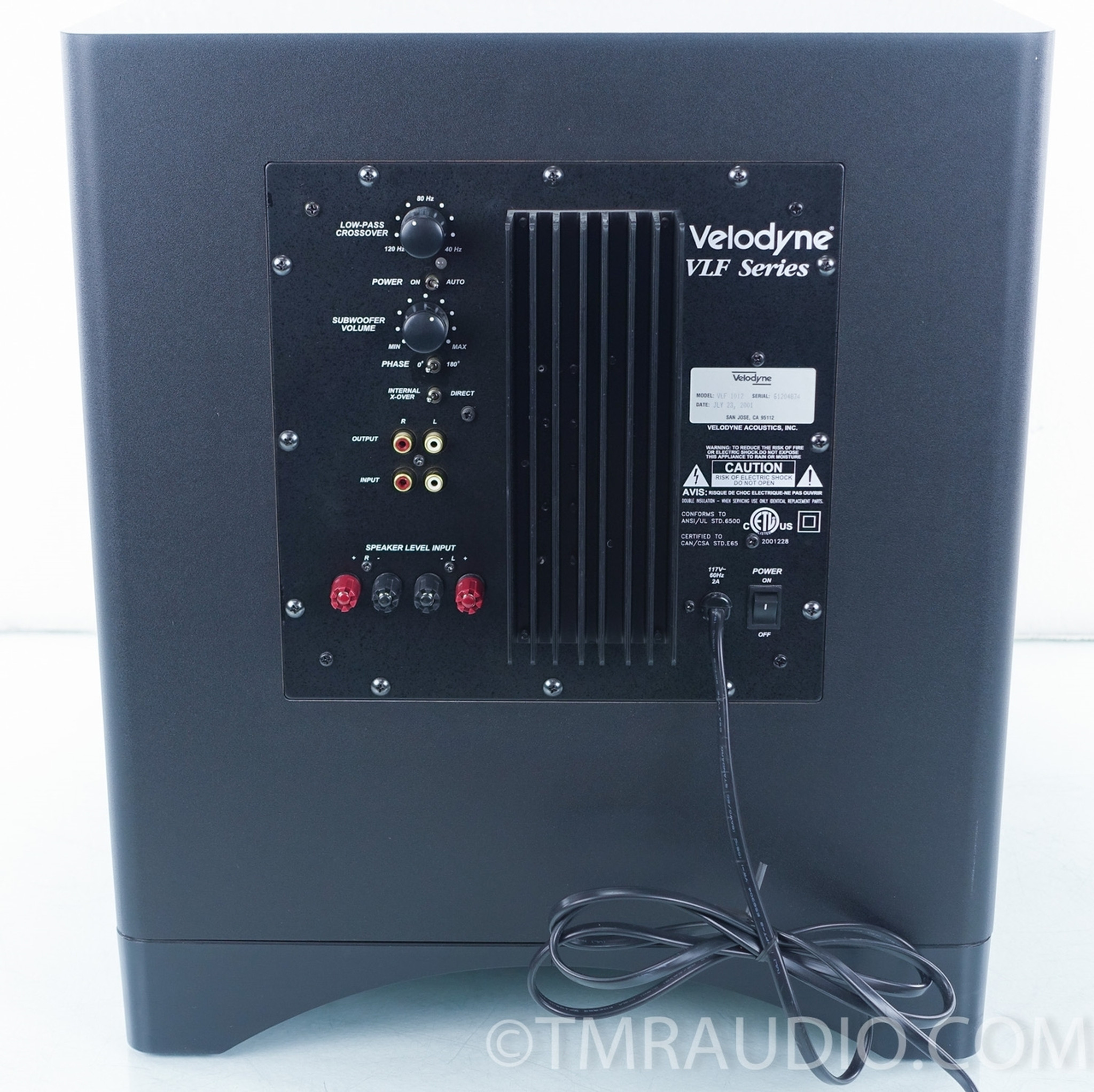 velodyne vlf 1012