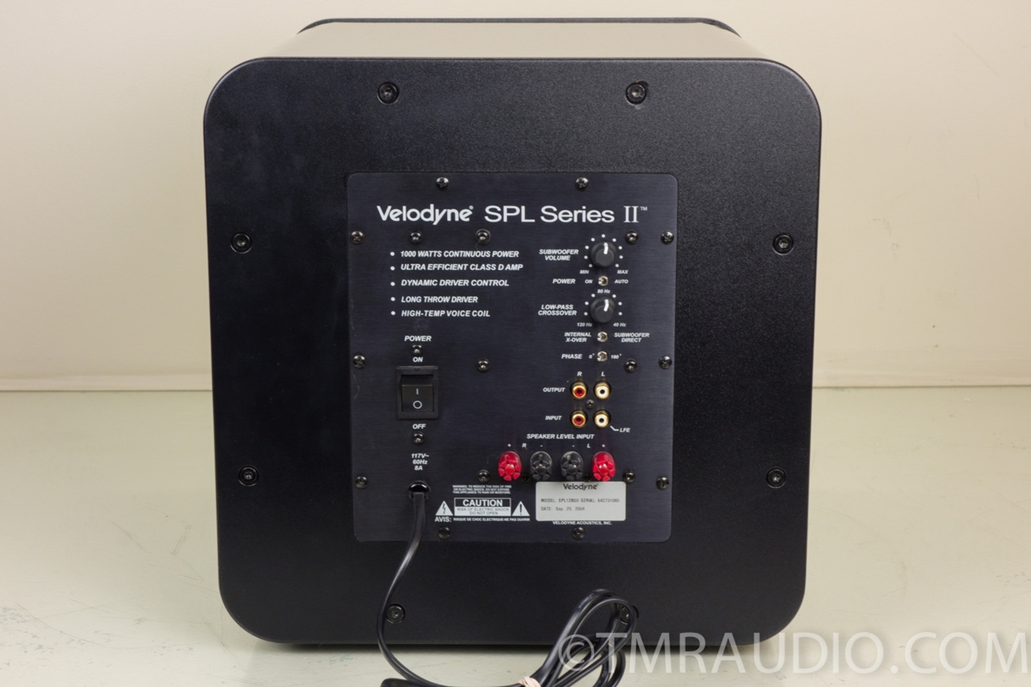 velodyne spl series ii