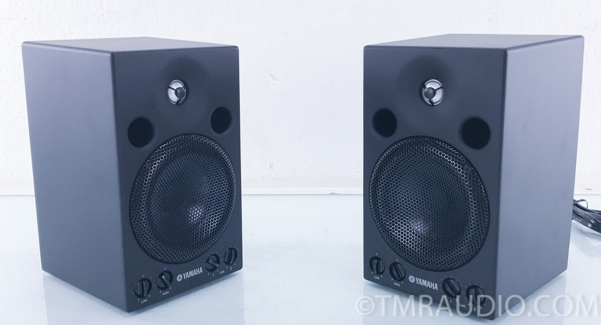 Yamaha MSP3 Powered Bookshelf Monitor Speakers, Pair - The Music Room