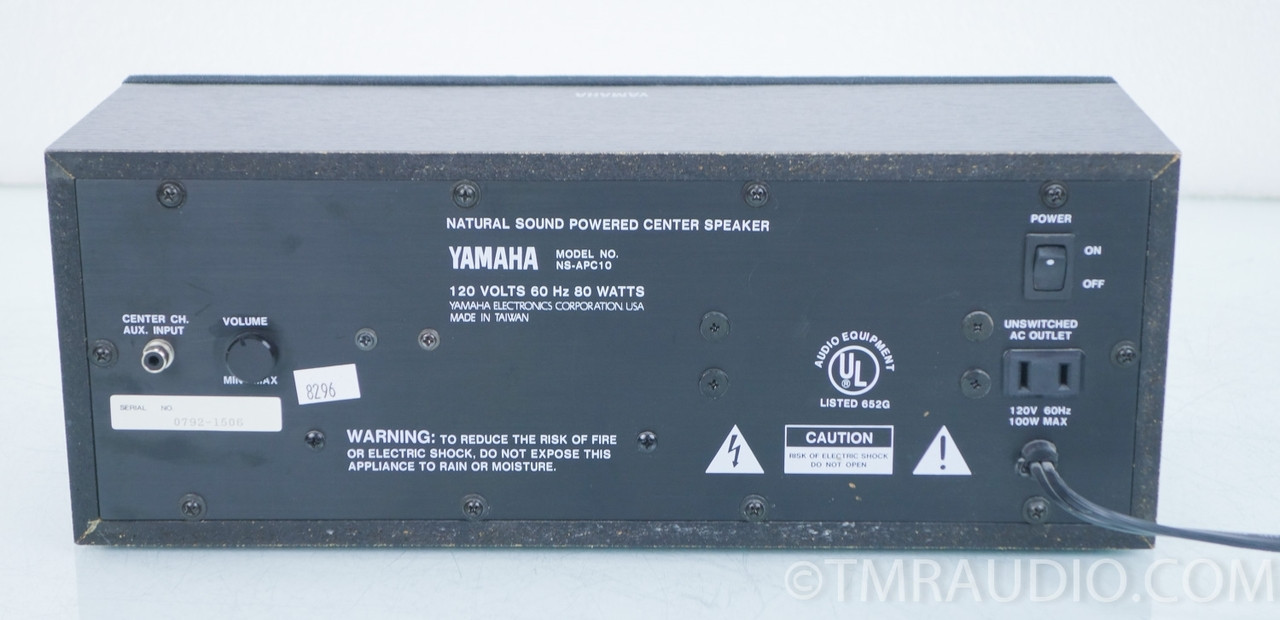 powered center channel