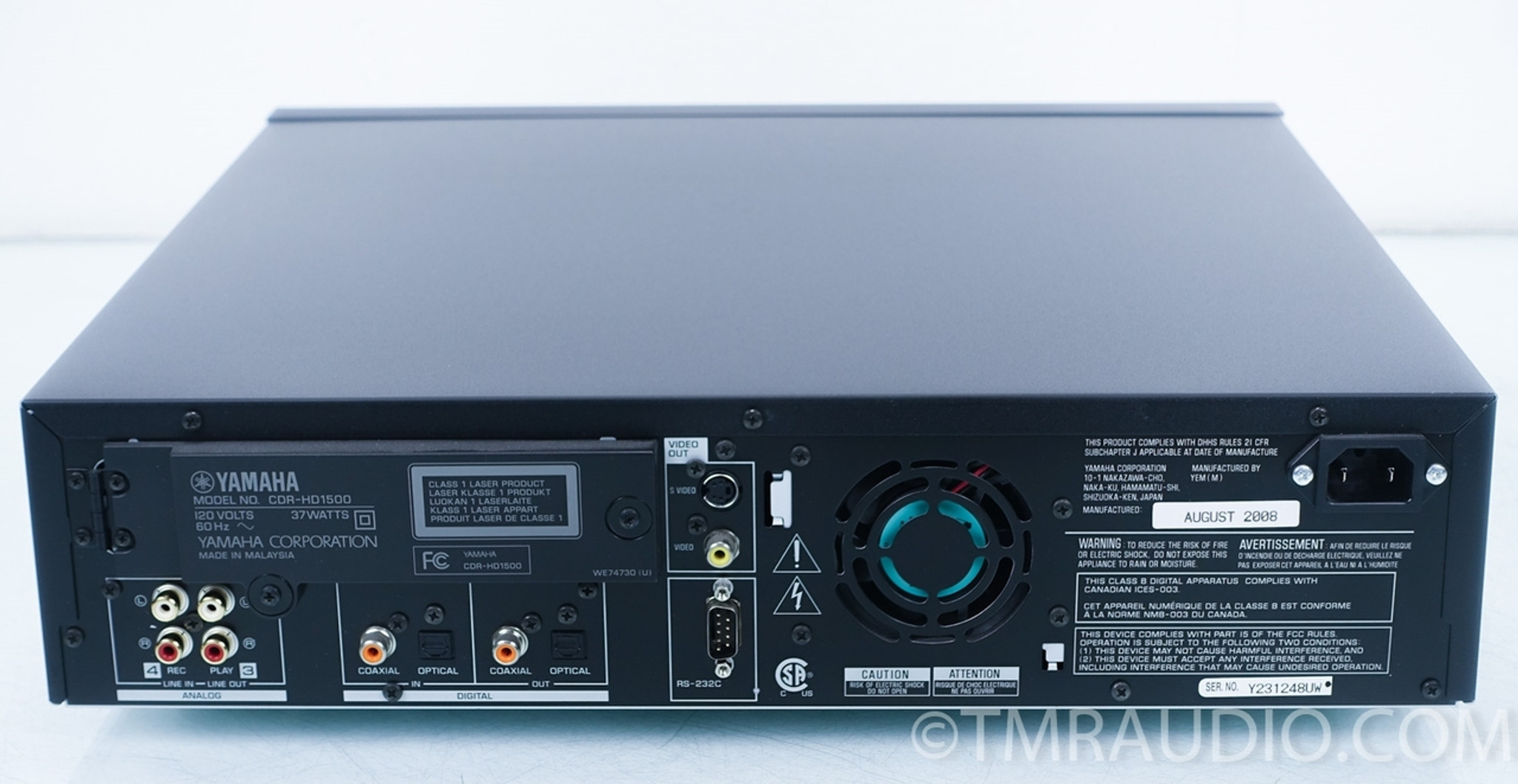 Yamaha CDR-HD1500 HDD / CD Recorder; Audiophile Digital Recording