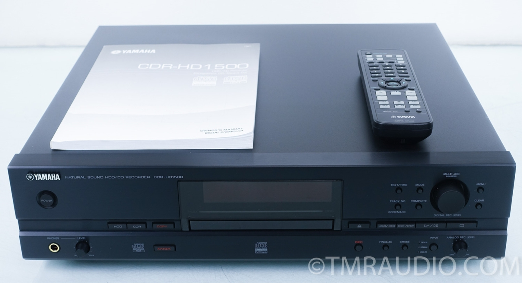 Yamaha CDR-HD1500 HDD / CD Recorder; Audiophile Digital Recording