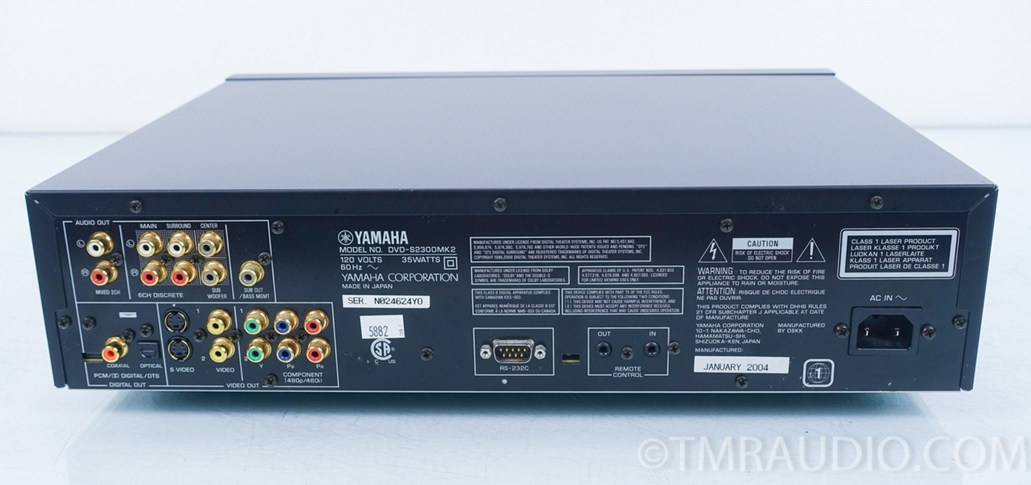 Yamaha DVD-S2300 MK2 CD / DVD / SACD Player