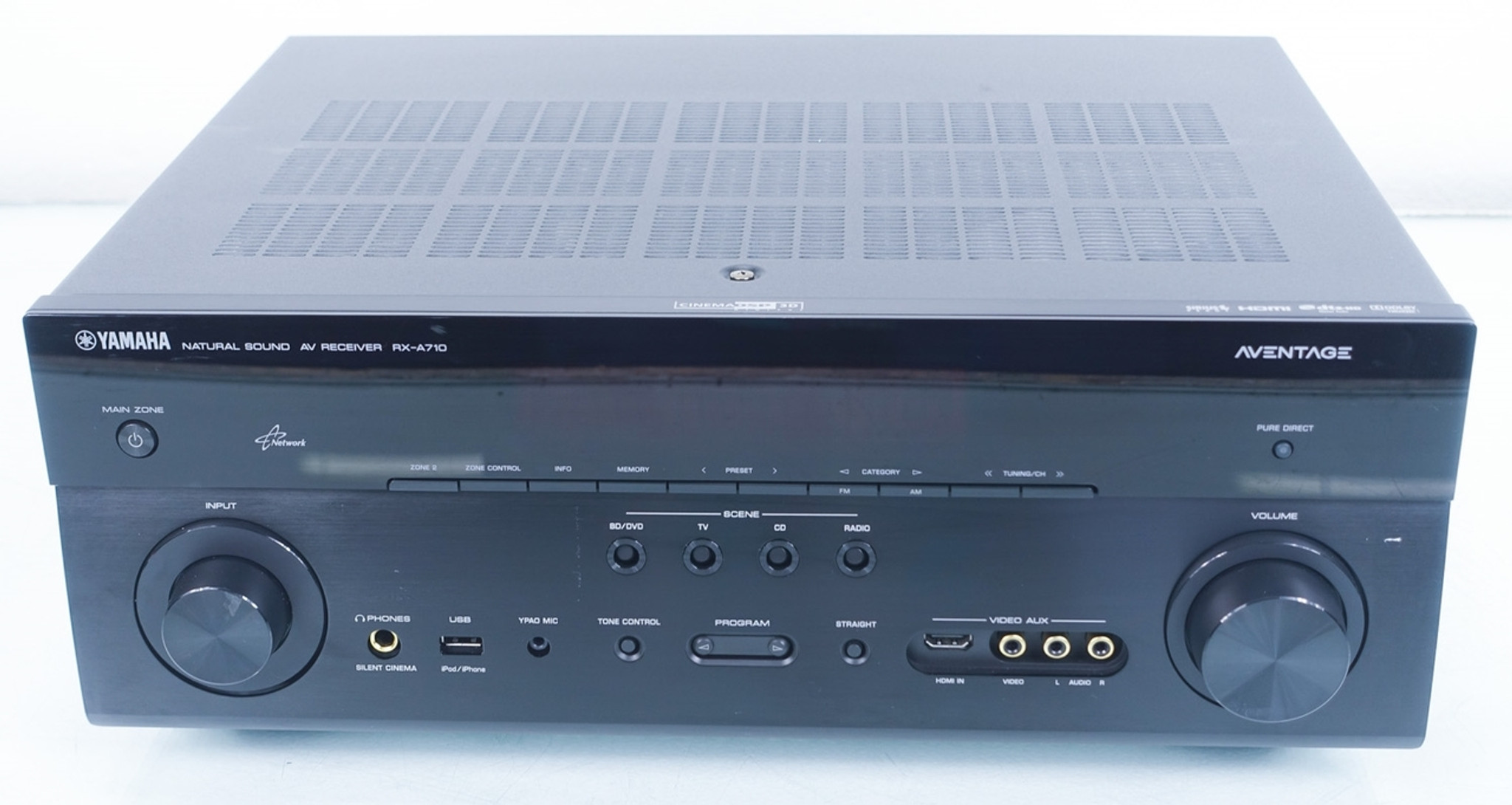 Yamaha RX-A710 Home theater receiver with 3D-ready HDMI switching