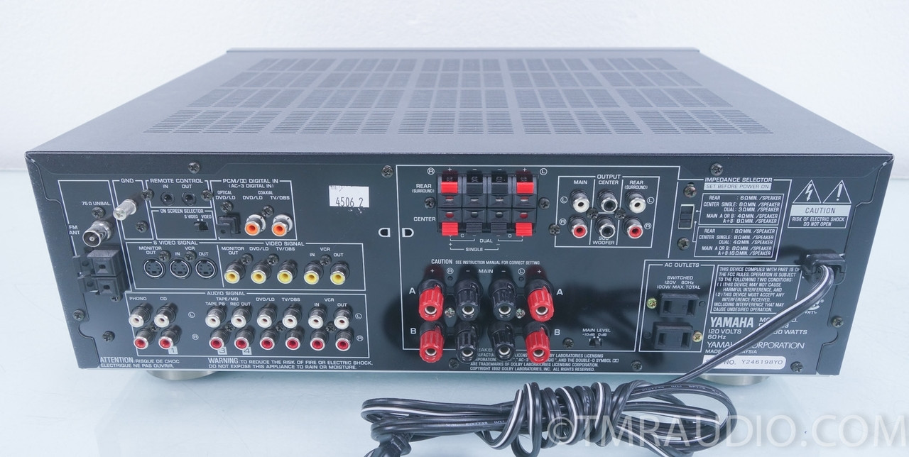 Yamaha RX V793 5.1 Channel Stereo or Home Theater Receiver w