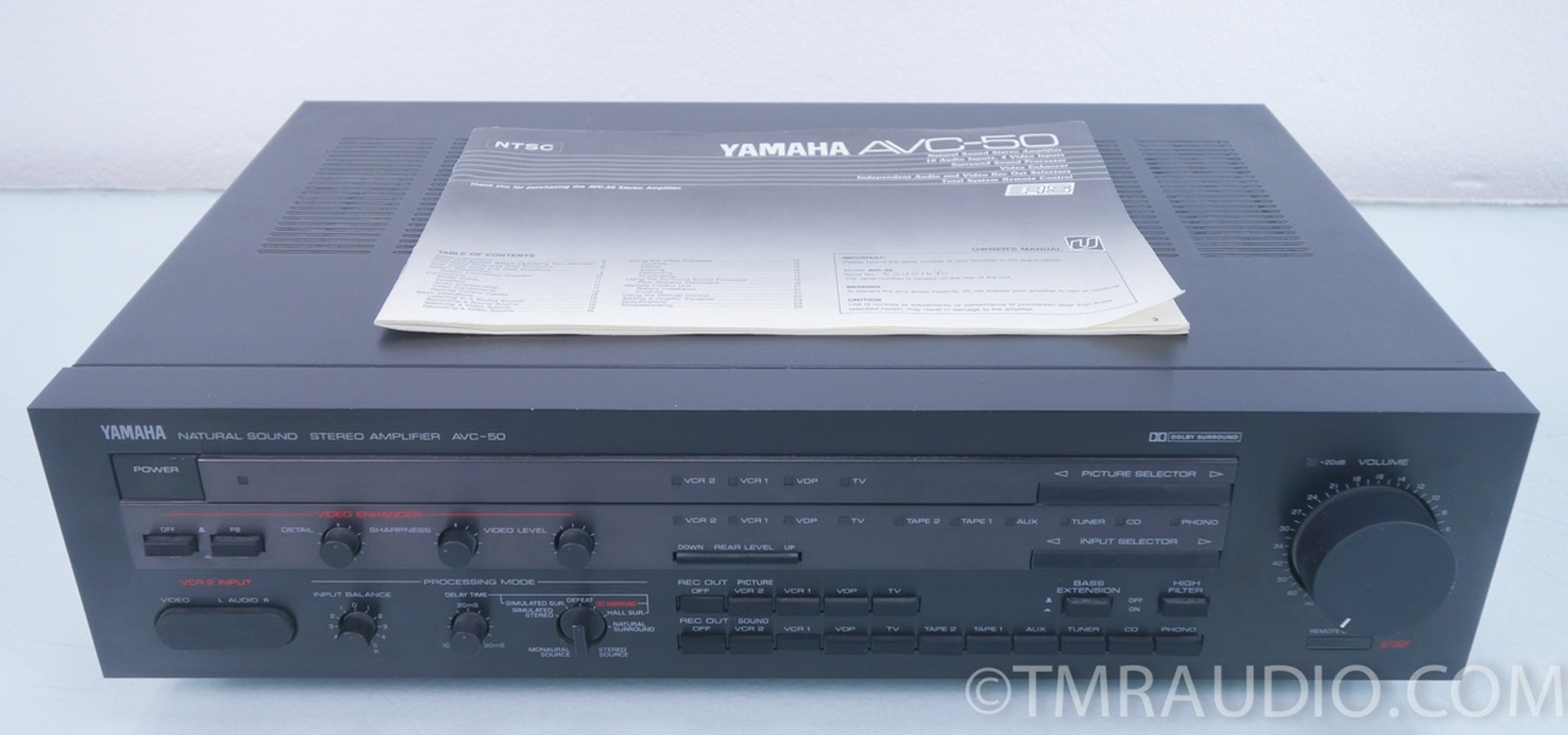 Yamaha AVC-50 Integrated Amplifier with Phono