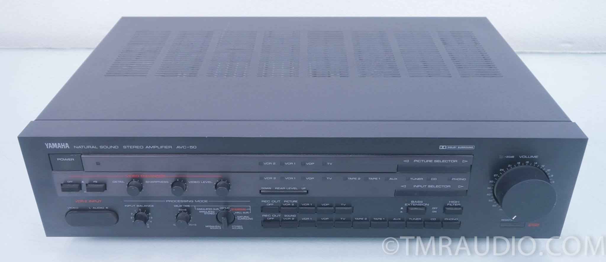 Yamaha AVC-50 Integrated Amplifier with Phono - The Music Room