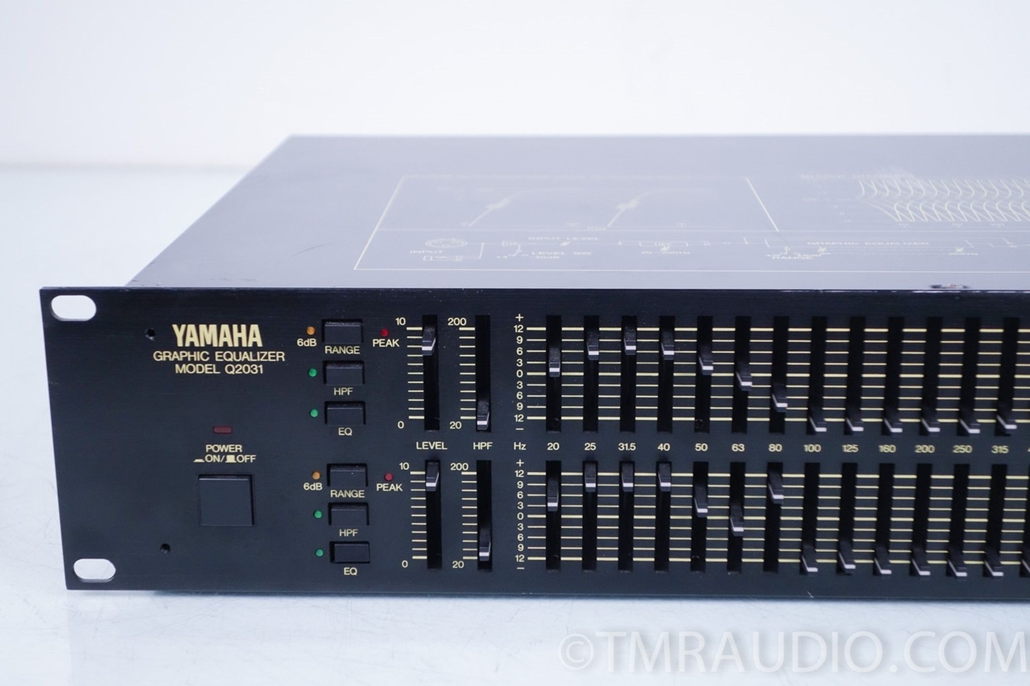 Yamaha Q2031 Stereo 31-Band Graphic Equalizer Q-2031; EQ; MSRP $799