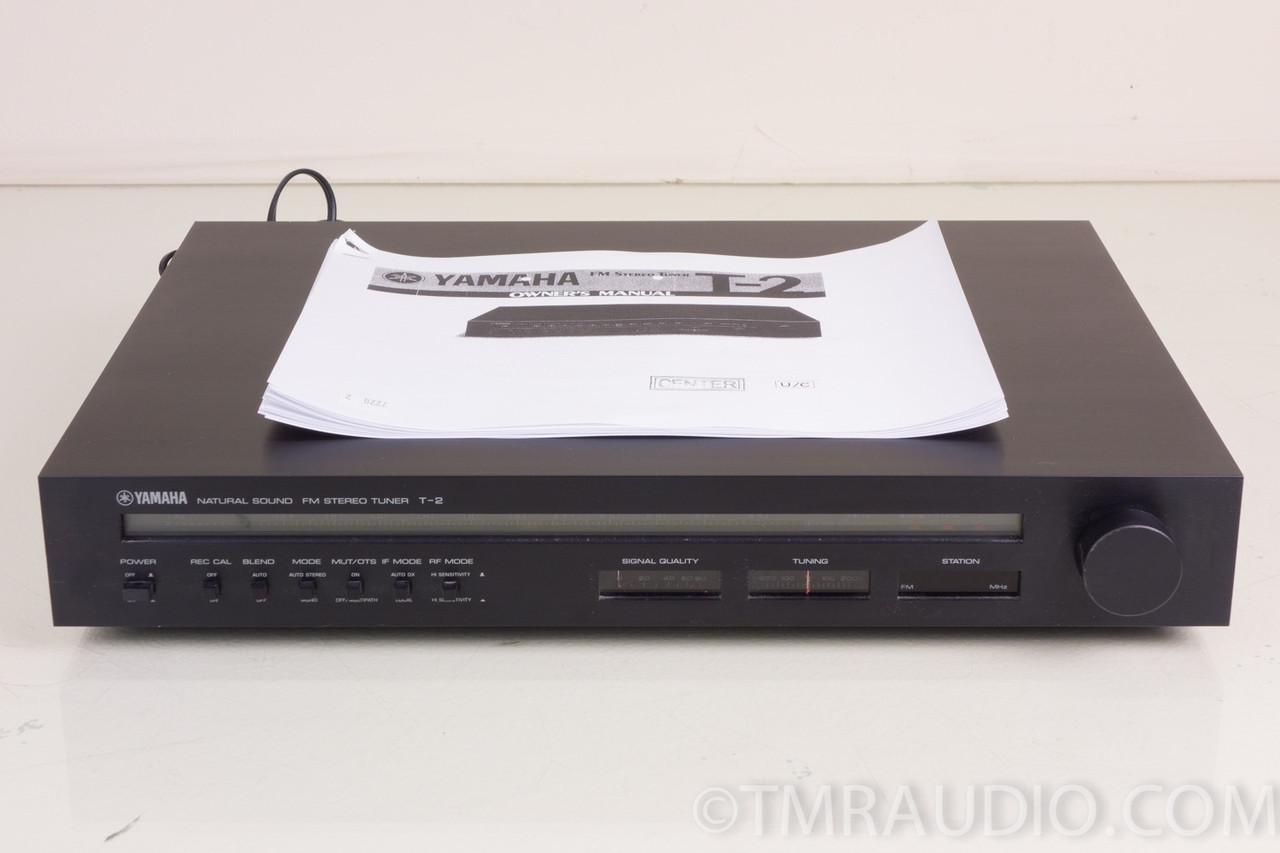 YAMAHA FM STEREO TUNER 「T-2」 yamaha-t-2-natural-sound-tuner