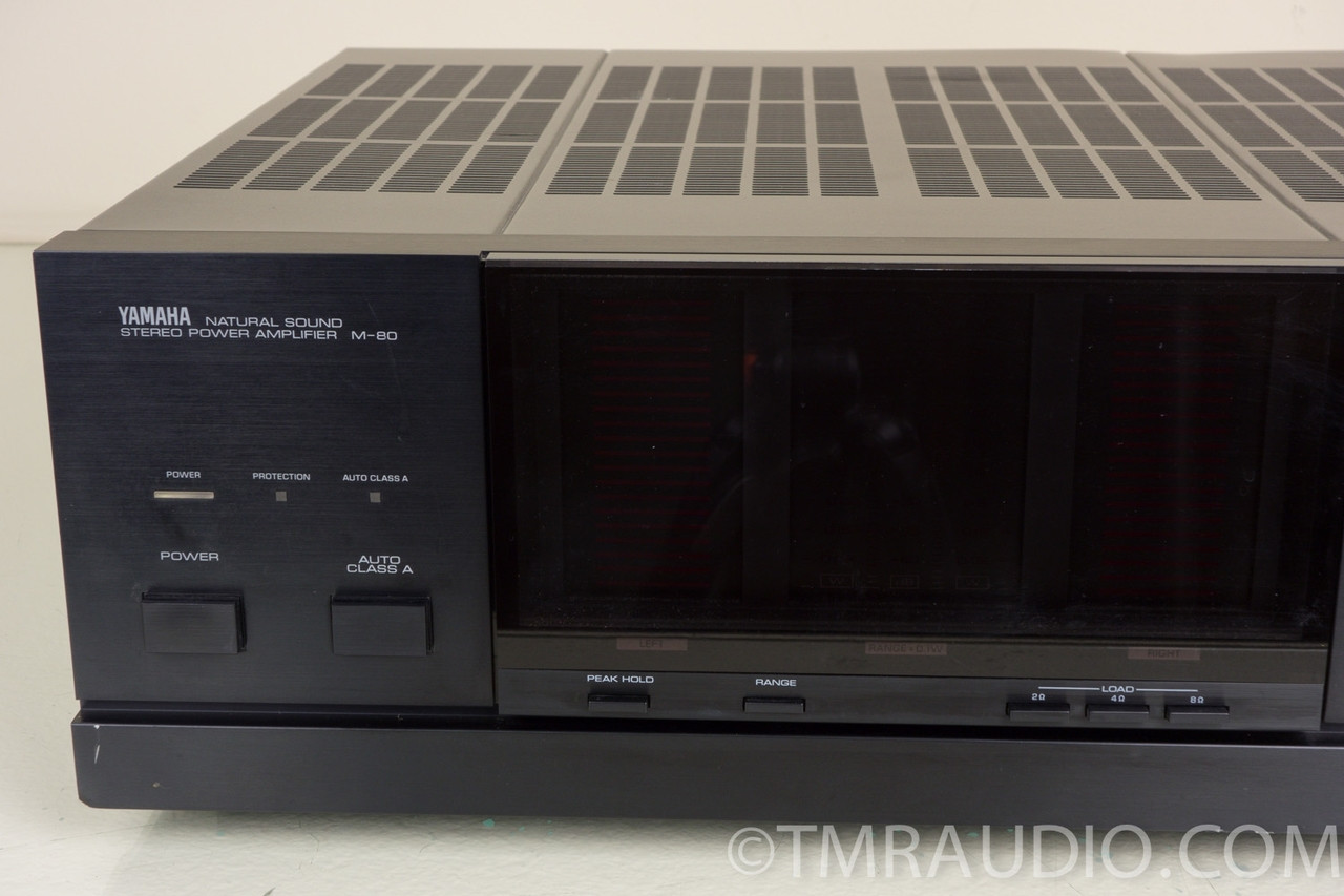 Yamaha M80 Natural Sound Stereo Power Amplifier The Music Room