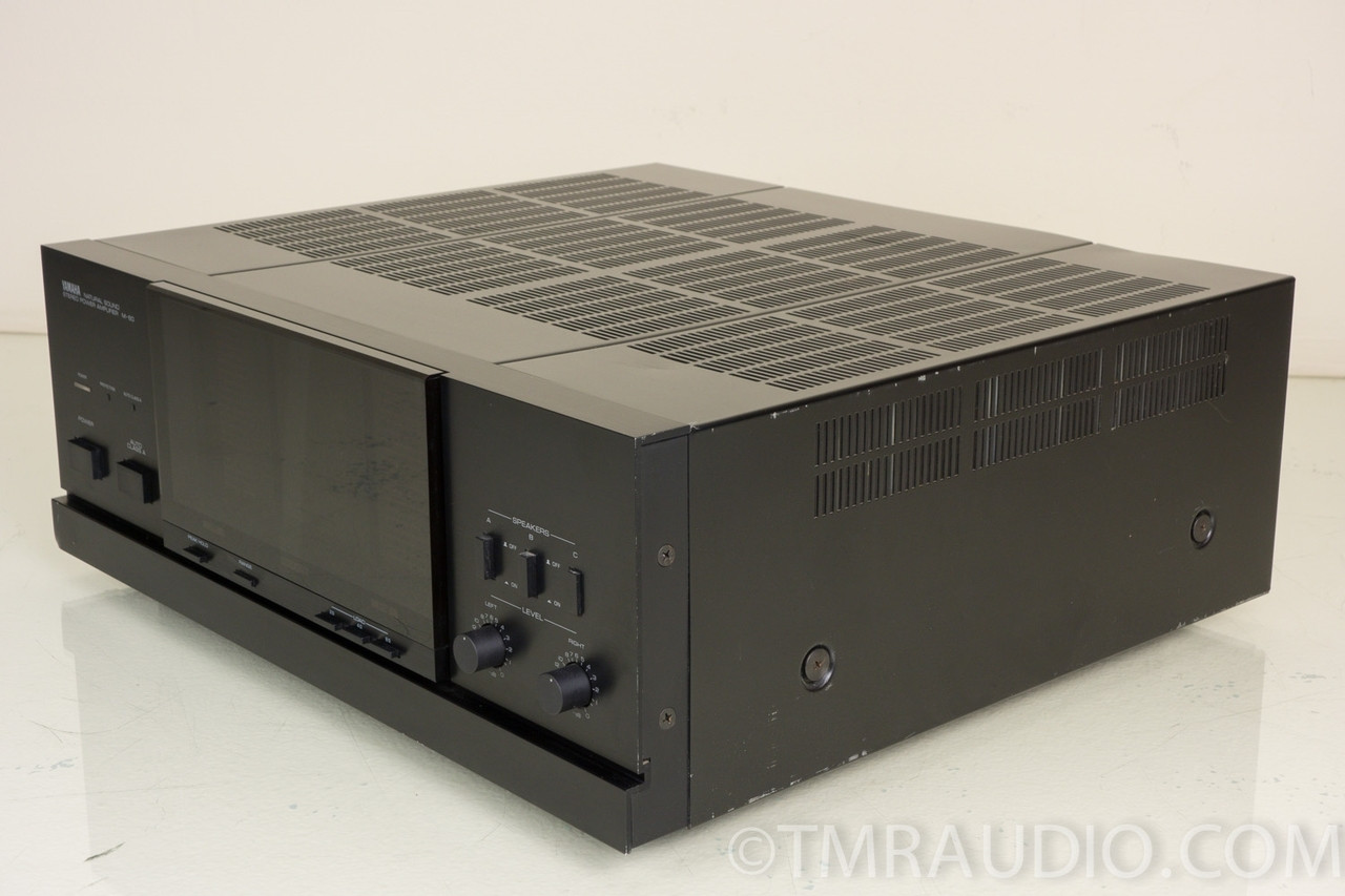 Yamaha M-80 Natural Sound Stereo Power Amplifier - The Music
